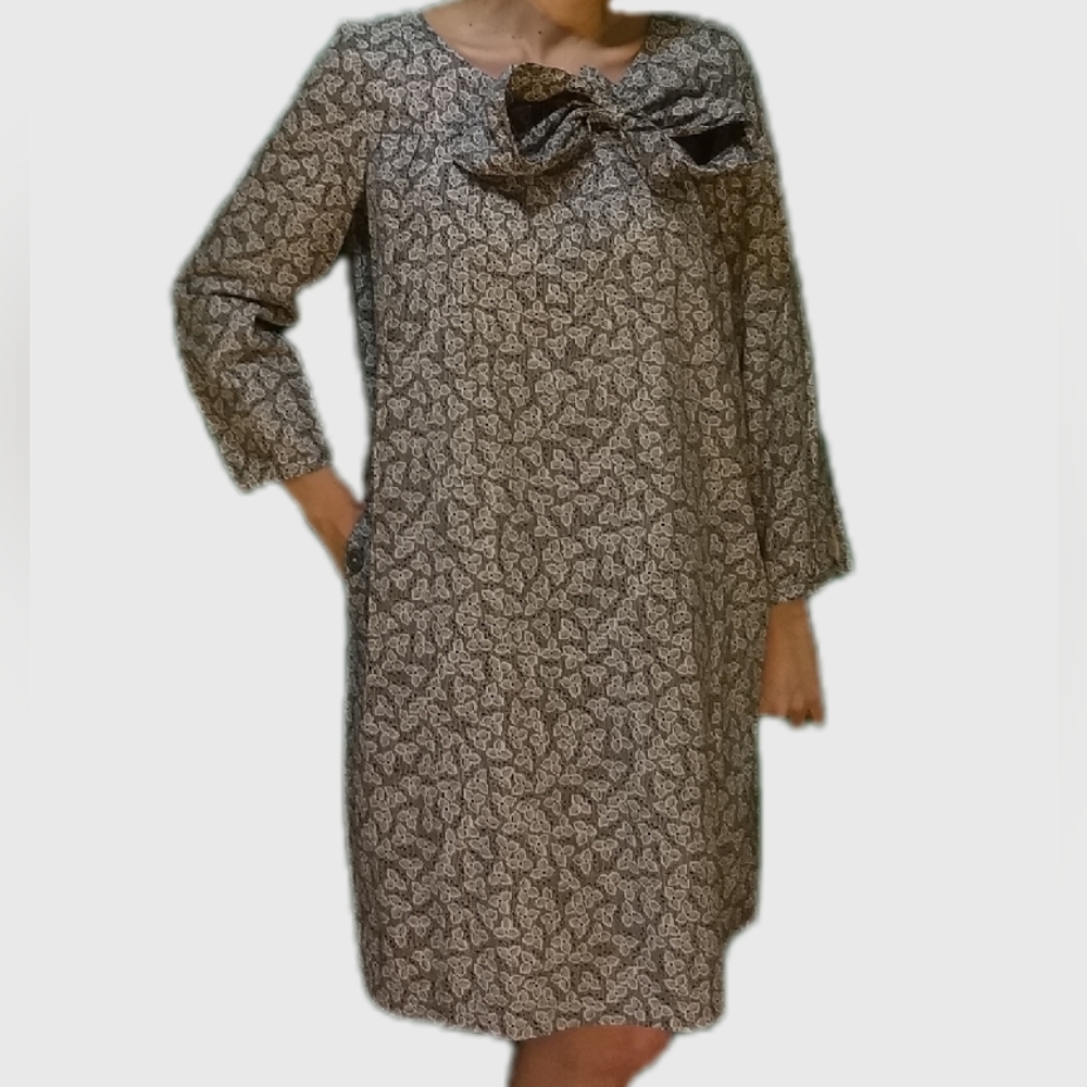 A.P.C. black and white dress